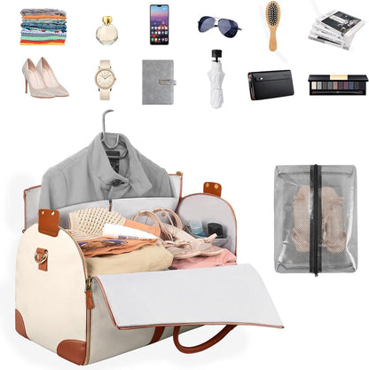 Bagnsy Convertible Duffle Bags Carry on Large Bag